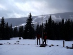 Zkladn KURZ SKIALPINISMU, Poas vypadalo strali, ale nakonec se z toho vyvinula ndhern akcika s pardnm poasm. Nedln krusta, byla pn hust.. - fotografie 20