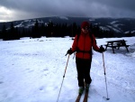 Zkladn KURZ SKIALPINISMU, Poas vypadalo strali, ale nakonec se z toho vyvinula ndhern akcika s pardnm poasm. Nedln krusta, byla pn hust.. - fotografie 26