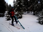 Zkladn KURZ SKIALPINISMU, Poas vypadalo strali, ale nakonec se z toho vyvinula ndhern akcika s pardnm poasm. Nedln krusta, byla pn hust.. - fotografie 30