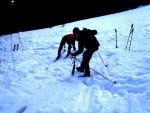 Zkladn KURZ SKIALPINISMU, Poas vypadalo strali, ale nakonec se z toho vyvinula ndhern akcika s pardnm poasm. Nedln krusta, byla pn hust.. - fotografie 67