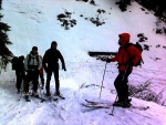 SKIALPINISTICKÝ VÍKEND V KORKONOŠÍCH, Výborná parta, náročný program a nakonec i výborné počasí. A sníh prověřil všechny lyžaře :-) - fotografie 10