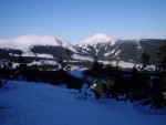 SKIALPINISMUS - zkladn kurz v Krkonoch, Pr foteek namchan z nkolika kurzk..... Zima se krt, tak nevhejte, zachli budeme vytahovat lod! - fotografie 9