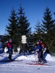 SKIALPINISMUS - zkladn kurz v Krkonoch, Pr foteek namchan z nkolika kurzk..... Zima se krt, tak nevhejte, zachli budeme vytahovat lod! - fotografie 14