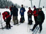 SKIALPINISMUS - zkladn kurz v Krkonoch, Pr foteek namchan z nkolika kurzk..... Zima se krt, tak nevhejte, zachli budeme vytahovat lod! - fotografie 24