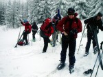 SKIALPINISMUS - zkladn kurz v Krkonoch, Pr foteek namchan z nkolika kurzk..... Zima se krt, tak nevhejte, zachli budeme vytahovat lod! - fotografie 26