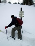 SKIALPINISMUS - zkladn kurz v Krkonoch, Pr foteek namchan z nkolika kurzk..... Zima se krt, tak nevhejte, zachli budeme vytahovat lod! - fotografie 27