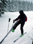 SKIALPINISMUS - zkladn kurz v Krkonoch, Pr foteek namchan z nkolika kurzk..... Zima se krt, tak nevhejte, zachli budeme vytahovat lod! - fotografie 29