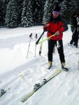 SKIALPINISMUS - zkladn kurz v Krkonoch, Pr foteek namchan z nkolika kurzk..... Zima se krt, tak nevhejte, zachli budeme vytahovat lod! - fotografie 33