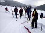 SKIALPINISMUS - zkladn kurz v Krkonoch, Pr foteek namchan z nkolika kurzk..... Zima se krt, tak nevhejte, zachli budeme vytahovat lod! - fotografie 34