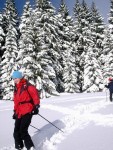 SKIALPINISMUS - zkladn kurz v Krkonoch, Pr foteek namchan z nkolika kurzk..... Zima se krt, tak nevhejte, zachli budeme vytahovat lod! - fotografie 40