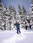 SKIALPINISMUS - zkladn kurz v Krkonoch, Pr foteek namchan z nkolika kurzk..... Zima se krt, tak nevhejte, zachli budeme vytahovat lod! - fotografie 42