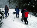 SKIALPINISMUS - zkladn kurz v Krkonoch, Pr foteek namchan z nkolika kurzk..... Zima se krt, tak nevhejte, zachli budeme vytahovat lod! - fotografie 49