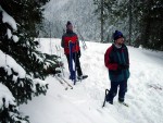 SKIALPINISMUS - zkladn kurz v Krkonoch, Pr foteek namchan z nkolika kurzk..... Zima se krt, tak nevhejte, zachli budeme vytahovat lod! - fotografie 50