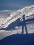 SKIALPINISMUS - zkladn kurz v Krkonoch, Pr foteek namchan z nkolika kurzk..... Zima se krt, tak nevhejte, zachli budeme vytahovat lod! - fotografie 63