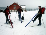 SKIALPINISMUS - zkladn kurz v Krkonoch, Pr foteek namchan z nkolika kurzk..... Zima se krt, tak nevhejte, zachli budeme vytahovat lod! - fotografie 78