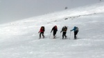 PREBER a STRIMSKOGEL 2011, Zima tentokrt pipravila opravdu pestrou paletu. Od vichice na Preberu, pes asnou pohodu na vrcholu Strimskogelu. Na boj s vznm a lesn anabzi se bude vzpomnat dlouho... - fotografie 3