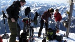 PREBER a STRIMSKOGEL 2011, Zima tentokrt pipravila opravdu pestrou paletu. Od vichice na Preberu, pes asnou pohodu na vrcholu Strimskogelu. Na boj s vznm a lesn anabzi se bude vzpomnat dlouho... - fotografie 44