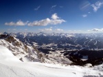 DACHSTIEN VRCHOL NA SKIALPECH 2011, iroko spektrln skialpov akce, pardn poas, kvanta snhu a pohodov tm. Fotky z vrcholu hovo za ve... - fotografie 10