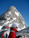 DACHSTIEN VRCHOL NA SKIALPECH 2011, iroko spektrln skialpov akce, pardn poas, kvanta snhu a pohodov tm. Fotky z vrcholu hovo za ve... - fotografie 52