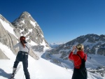 DACHSTIEN VRCHOL NA SKIALPECH 2011, iroko spektrln skialpov akce, pardn poas, kvanta snhu a pohodov tm. Fotky z vrcholu hovo za ve... - fotografie 61