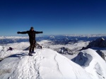 DACHSTIEN VRCHOL NA SKIALPECH 2011, iroko spektrln skialpov akce, pardn poas, kvanta snhu a pohodov tm. Fotky z vrcholu hovo za ve... - fotografie 74