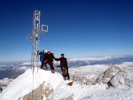 DACHSTIEN VRCHOL NA SKIALPECH 2011, iroko spektrln skialpov akce, pardn poas, kvanta snhu a pohodov tm. Fotky z vrcholu hovo za ve... - fotografie 96