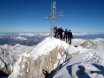 DACHSTIEN VRCHOL NA SKIALPECH 2011, iroko spektrln skialpov akce, pardn poas, kvanta snhu a pohodov tm. Fotky z vrcholu hovo za ve... - fotografie 97