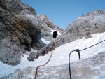 DACHSTIEN VRCHOL NA SKIALPECH 2011, iroko spektrln skialpov akce, pardn poas, kvanta snhu a pohodov tm. Fotky z vrcholu hovo za ve... - fotografie 100