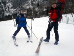 DACHSTIEN VRCHOL NA SKIALPECH 2011, iroko spektrln skialpov akce, pardn poas, kvanta snhu a pohodov tm. Fotky z vrcholu hovo za ve... - fotografie 209