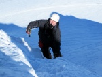 DACHSTIEN VRCHOL NA SKIALPECH 2011, iroko spektrln skialpov akce, pardn poas, kvanta snhu a pohodov tm. Fotky z vrcholu hovo za ve... - fotografie 28