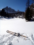 SKIALP ARNA RIEDINGTAL, Sluncem zalit arna s tvrdm podkladem umonila dv skvl try. Vichni jsme uili pardn vkend na skialpech. - fotografie 88