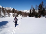 SKIALP ARNA RIEDINGTAL, Sluncem zalit arna s tvrdm podkladem umonila dv skvl try. Vichni jsme uili pardn vkend na skialpech. - fotografie 89