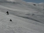 Skialpy Kitzbhel, Super posko, velk a prma parta a vivn sjezdy v tkm mokrm snhu... K tomu nov ndhern tra. - fotografie 135