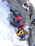 TDEN ZIMNHO LEZEN - Vysok Tatry, Tden lezen v okol Brnlky za ndhernho poas. Podmnky vynikajc a to jak na skle tak na ledech. Dky sedlmu snhu byla lavinov situace velmi pzniv a a celmu prbhu pomohla i vborn n - fotografie 2