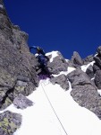 TDEN ZIMNHO LEZEN - Vysok Tatry, Tden lezen v okol Brnlky za ndhernho poas. Podmnky vynikajc a to jak na skle tak na ledech. Dky sedlmu snhu byla lavinov situace velmi pzniv a a celmu prbhu pomohla i vborn n - fotografie 18