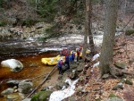 RAFTING NA JIZEE 2.4.2011, Pardn voda: 21 m3, vichni co jeli, to vn to vychytali. Vlny, hukot, zbava... no prost ndhera. Jedna posdka yukonu to nakonec po 4 koupelch vzdala a pedsedla do raftu, ale jinak parda. Po - fotografie 9