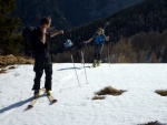 Nzk Taury Riedingtal, Rychl pchod jara zmnil program vjezdu na Prebe a Strimskogel diky nedostatku snhu do Riedingtalu. Poas pardn, snh jsme nali, take bomba. - fotografie 10