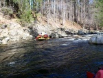 RAFTING NA JIZEE 10.4.2011, Sluncem zalit dol eky Jizery vynahradilo men stav vody. Skvl nlada a spousta zbavy na raftech, velmi pjemn pivtan jara. - fotografie 35