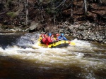 RAFTING NA JIZEE 10.4.2011, Sluncem zalit dol eky Jizery vynahradilo men stav vody. Skvl nlada a spousta zbavy na raftech, velmi pjemn pivtan jara. - fotografie 45