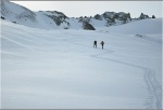 PECHOD SILVRETTY NA SKIALPECH, Vylo nejen poas a nov snh, ale i parta. Prost asn akce. Dalo by se ci: skialpinistick mlsota. - fotografie 9