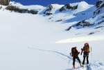 PECHOD SILVRETTY NA SKIALPECH, Vylo nejen poas a nov snh, ale i parta. Prost asn akce. Dalo by se ci: skialpinistick mlsota. - fotografie 28