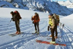 PECHOD SILVRETTY NA SKIALPECH, Vylo nejen poas a nov snh, ale i parta. Prost asn akce. Dalo by se ci: skialpinistick mlsota. - fotografie 32