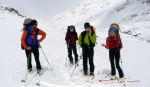 PŘECHOD SILVRETTY NA SKIALPECH, Vyšlo nejen počasí a nový sníh, ale i parta. Prostě úžasná akce. Dalo by se říci: skialpinistická mlsota. - fotografie 43