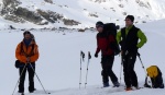 PŘECHOD SILVRETTY NA SKIALPECH, Vyšlo nejen počasí a nový sníh, ale i parta. Prostě úžasná akce. Dalo by se říci: skialpinistická mlsota. - fotografie 46