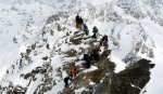 PŘECHOD SILVRETTY NA SKIALPECH, Vyšlo nejen počasí a nový sníh, ale i parta. Prostě úžasná akce. Dalo by se říci: skialpinistická mlsota. - fotografie 50