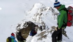 PŘECHOD SILVRETTY NA SKIALPECH, Vyšlo nejen počasí a nový sníh, ale i parta. Prostě úžasná akce. Dalo by se říci: skialpinistická mlsota. - fotografie 54