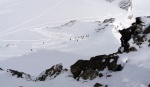 PECHOD SILVRETTY NA SKIALPECH, Vylo nejen poas a nov snh, ale i parta. Prost asn akce. Dalo by se ci: skialpinistick mlsota. - fotografie 55