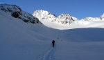 PECHOD SILVRETTY NA SKIALPECH, Vylo nejen poas a nov snh, ale i parta. Prost asn akce. Dalo by se ci: skialpinistick mlsota. - fotografie 62