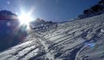 PECHOD SILVRETTY NA SKIALPECH, Vylo nejen poas a nov snh, ale i parta. Prost asn akce. Dalo by se ci: skialpinistick mlsota. - fotografie 63