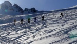 PECHOD SILVRETTY NA SKIALPECH, Vylo nejen poas a nov snh, ale i parta. Prost asn akce. Dalo by se ci: skialpinistick mlsota. - fotografie 64